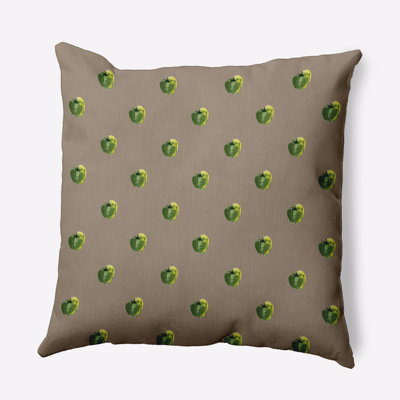 Floral Reversible Throw Pillow