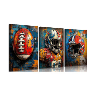 3 Piece Wrapped Canvas Set