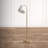 Bianeth Flettere Satin Antique Brass 63" Satin Antique Brass Floor Lamp
