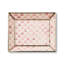 Rosy Check Small Glass Tray