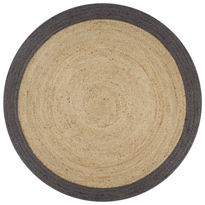 Round Maxman Hand Woven Area Rug