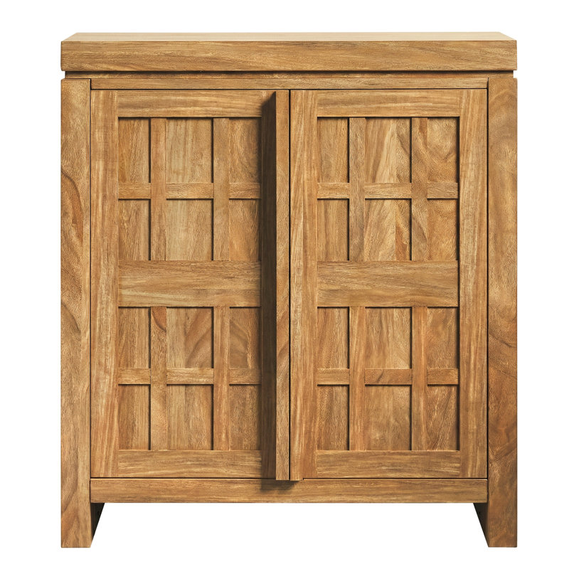 Buffet décoratif moderne Bateson, Chêne héritage