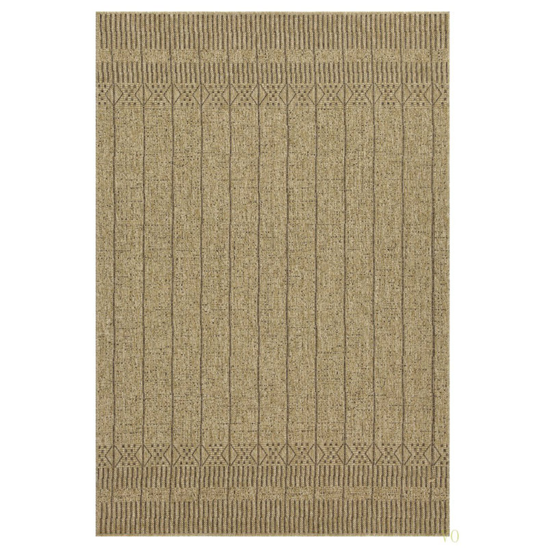 Terre 3 po X 7 pi 3 po Tapis intérieur / extérieur, Rectangle 5 pi 3 po x 7 pi 3 po