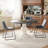 47.2"W Retro Country Style Round Dining Table-501745827
