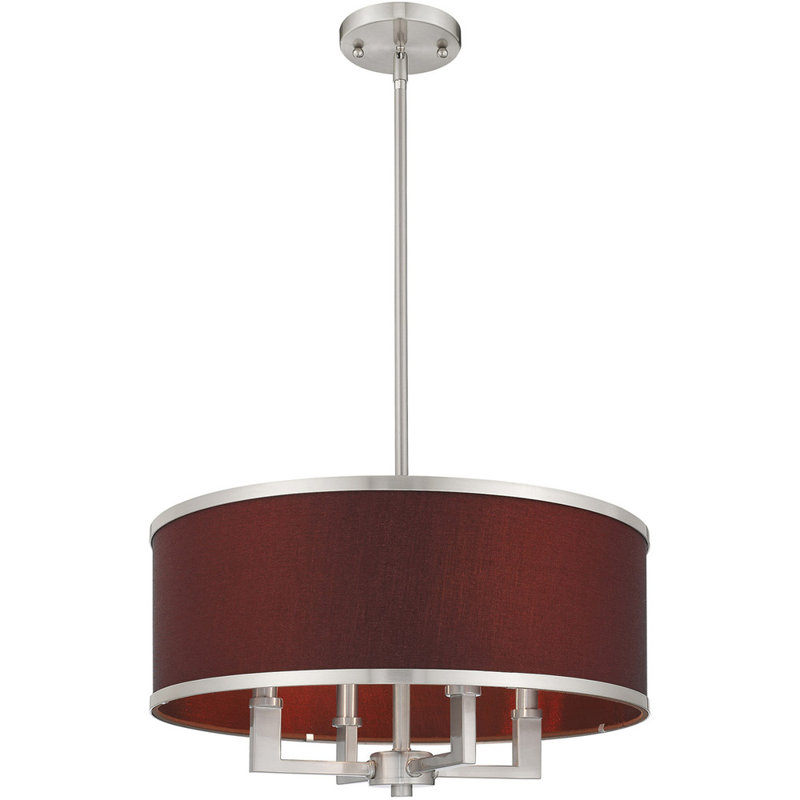 4 - Light Drum Chandelier