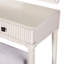 Bureau de coiffeuse avec miroir, ensemble de table de maquillage pour adultes avec tabouret, bureau à domicile, 2 grands tiroirs, blanc