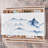 Classic solid wood coffee table