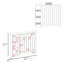 Couvercle de radiateur avec rangement Wengue-132054631-132054634