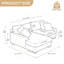 2 Seater Sectional-1266177172