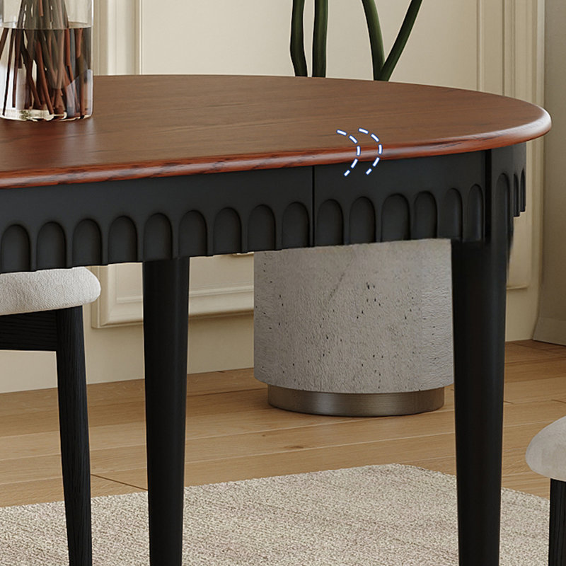 Ensembles de table de salle à manger solides avec plusieurs points forts., H 29,53 po x L 55,12 po x l 31,5 po