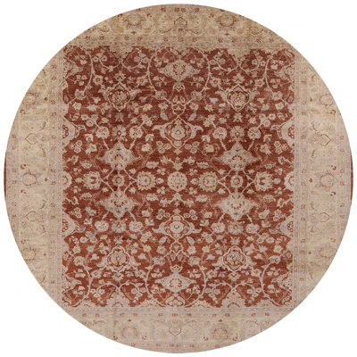 Tapis oriental ivoire / rouge Rikwin