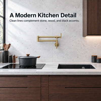 Wall Mounted Pot Filler