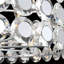 Lustre 8 lumières Perrene en chrome