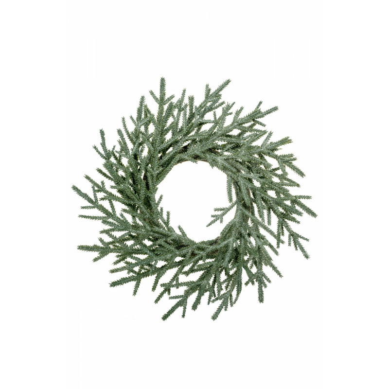 Couronne de sapin conifère scintillant 12 po Gricelda