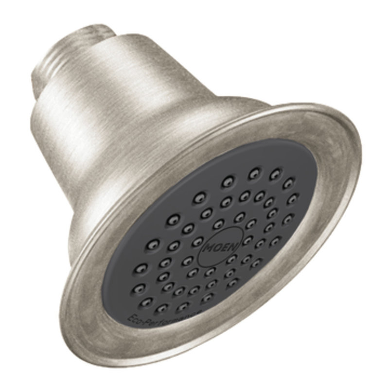 Commercial Shower Head, Classic Brushed Nickel, 1.5 GPM