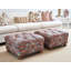 Repose-pieds standard damassé carré l 26,5 po Winslow