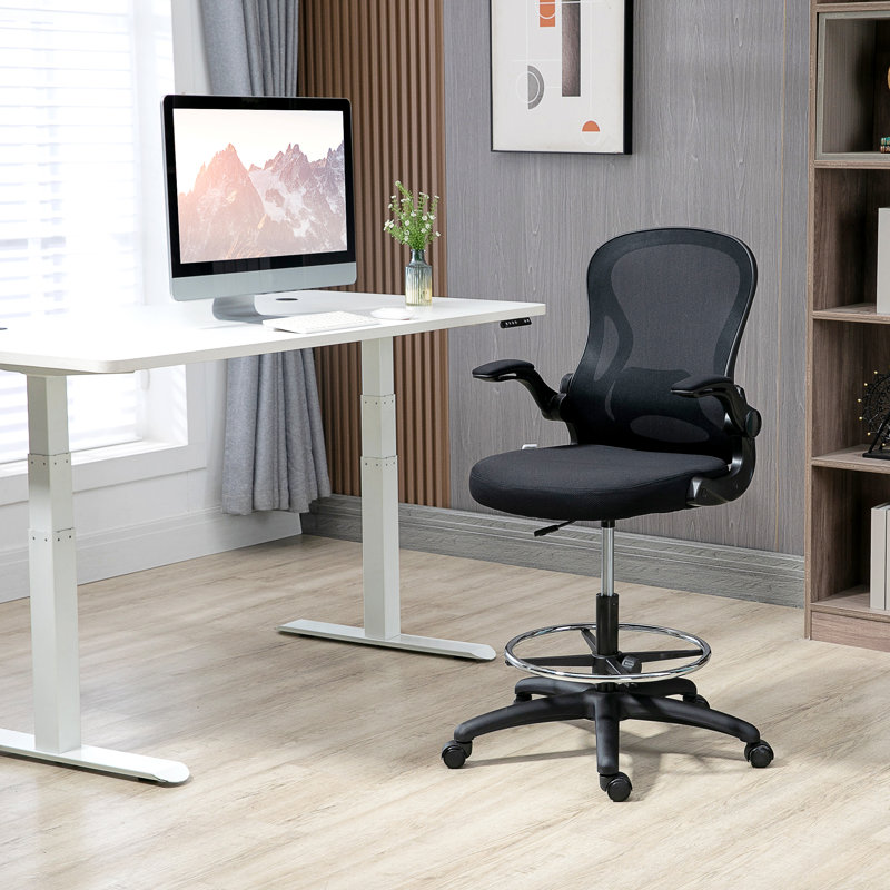 Koeplin Drafting Chair, Black