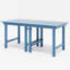 Table de salle à manger de patio en PEHD L 70 po x l 32 po Bensley-1765425907