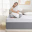 Grand matelas en mousse viscoélastique imprégnée de gel de 10 po Alwyn Home avec housse respirante et sensation moyenne-1224352111