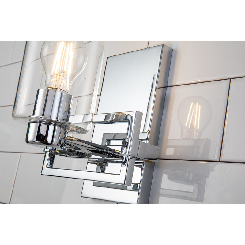 Estes 1 - Light Armed Sconce, Chrome