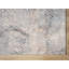 Mariandi Fulton - Tapis à chevrons bleu délavé avec texture moderne-305997986