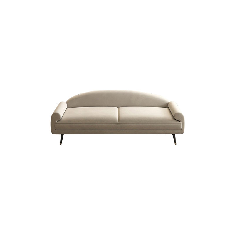 Banc rembourré Oriental Charm, H 21,65 po x l 59,05 po x P 19,68 po, Beige