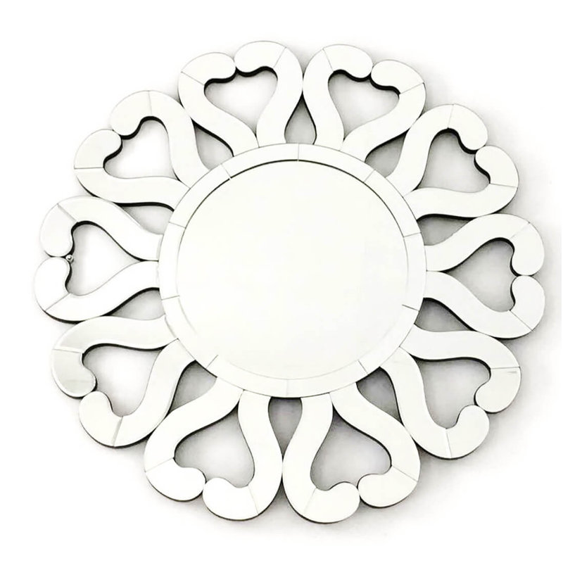 Miroir mural de style di amore