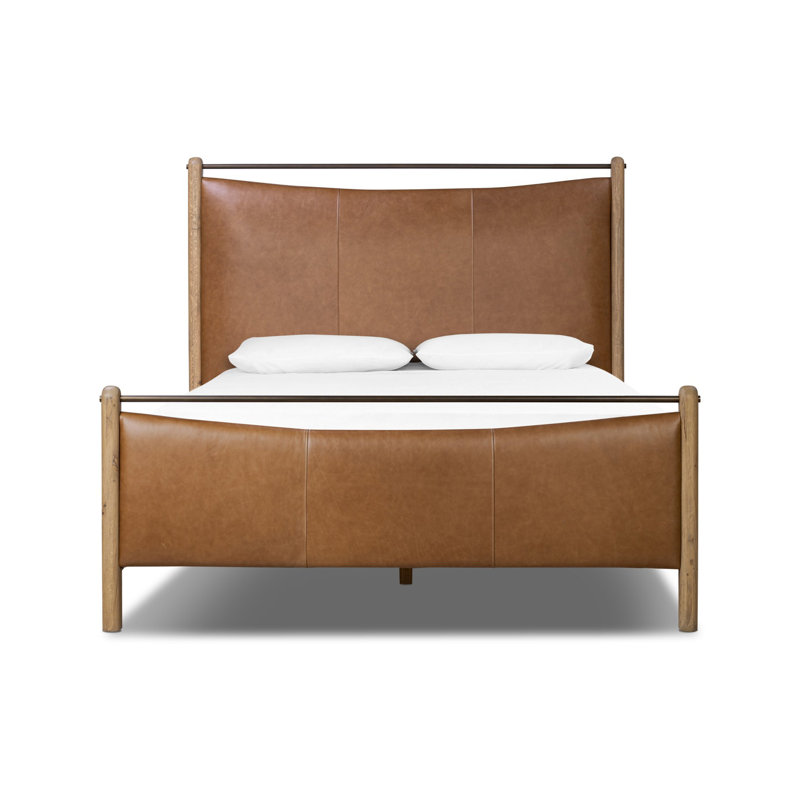 Dina Bed-Sonoma Chestnut-King, Queen