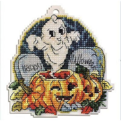 Kit de broderie au point de croix compté Halloween par Alisena 8098A