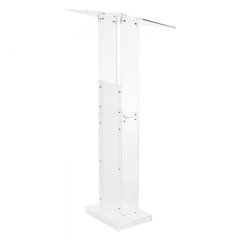 126.5cm Plastic / Acrylic Tabletop Lectern