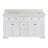 Fossen 60" Double Bathroom Vanity Set with White Cabinet and Engineered Marble Countertop-378818231-314186954