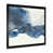 Impression noire sur toile encadrée sélectionné