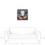«Patriotic Florals Cow I», reproduction sur toile
