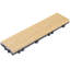 Carreau de terrasse simple à lattes en chêne anglais UltraShield Naturale 12 po x 3 po Quick-50489505