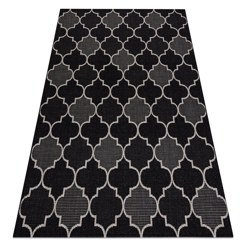 Bilboroughs Moroccan Indoor / Outdoor Area Rug, Rectangle 200 x 290cm