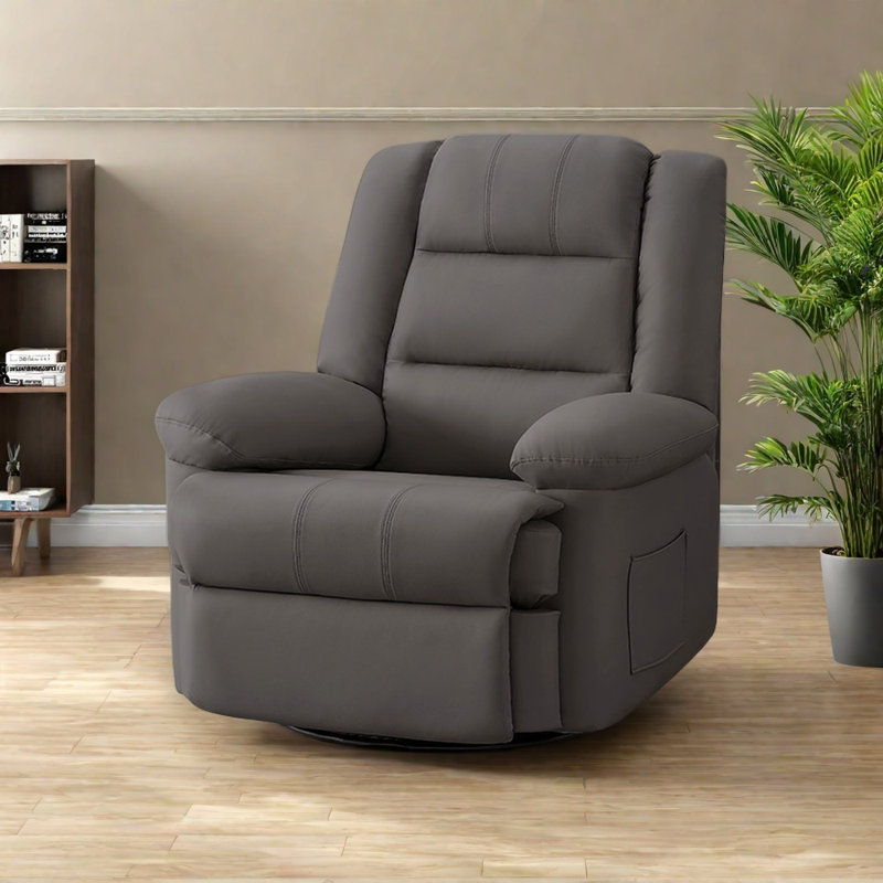 Fauteuil inclinable multifonctionnel et confortable, Gris