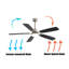 Ventilateur de plafond 52 po avec lumières DEL Kayllie-1609418703-1609418700
