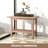 Macneel 21 W Shower Indonesia Teak Wood Bench