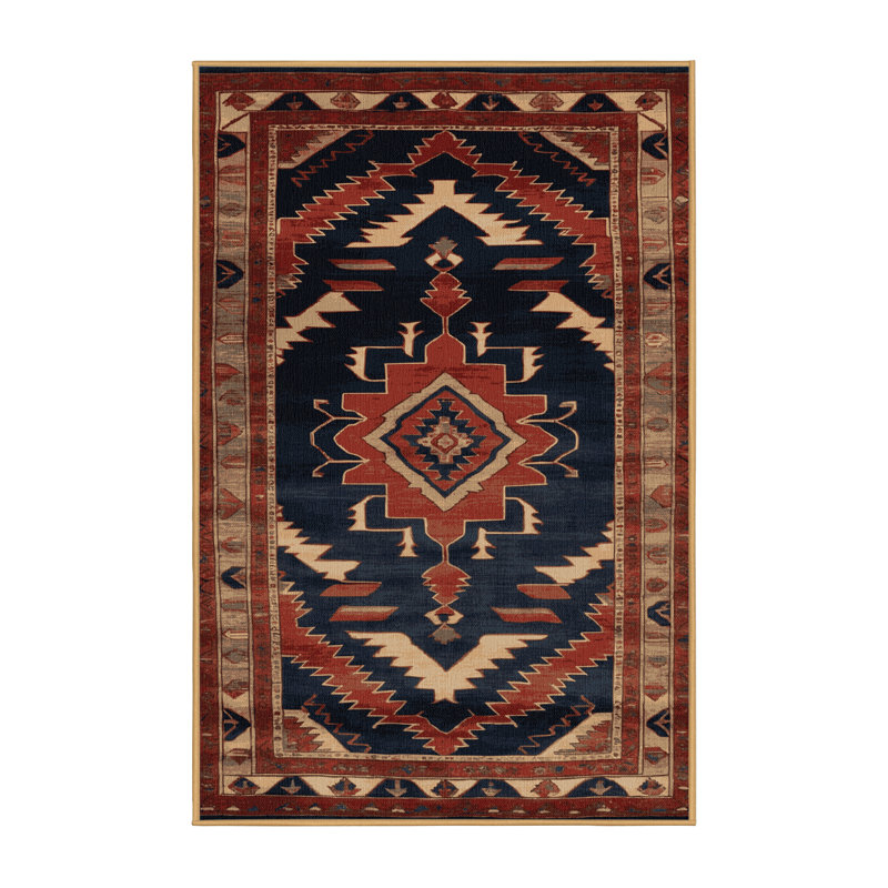 Tapis brun lavable à la machine, Rectangulaire 2 pi x 3 pi