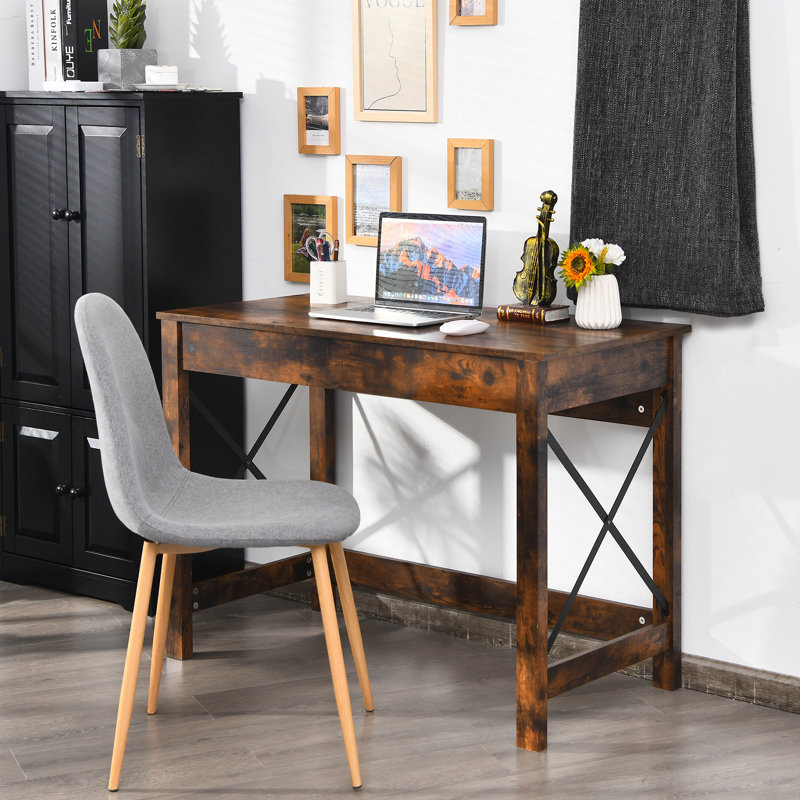 Dena Writing Desk, Rustic Brown