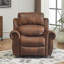 Fauteuil inclinable manuel luxueux en suède luxueux pour un confort et un style ultimes dans tout espace de vie-1770105454