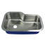 Évier de cuisine encastrable l 33 po x p 22 po Meridian
