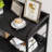 5-Drawer Fabric Dresser with Wood Top, Bedroom Storage Organizer with Steel Frame and Easy-Pull Handles, Grey
