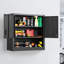 Armoire murale en métal avec tablette réglable 30 po