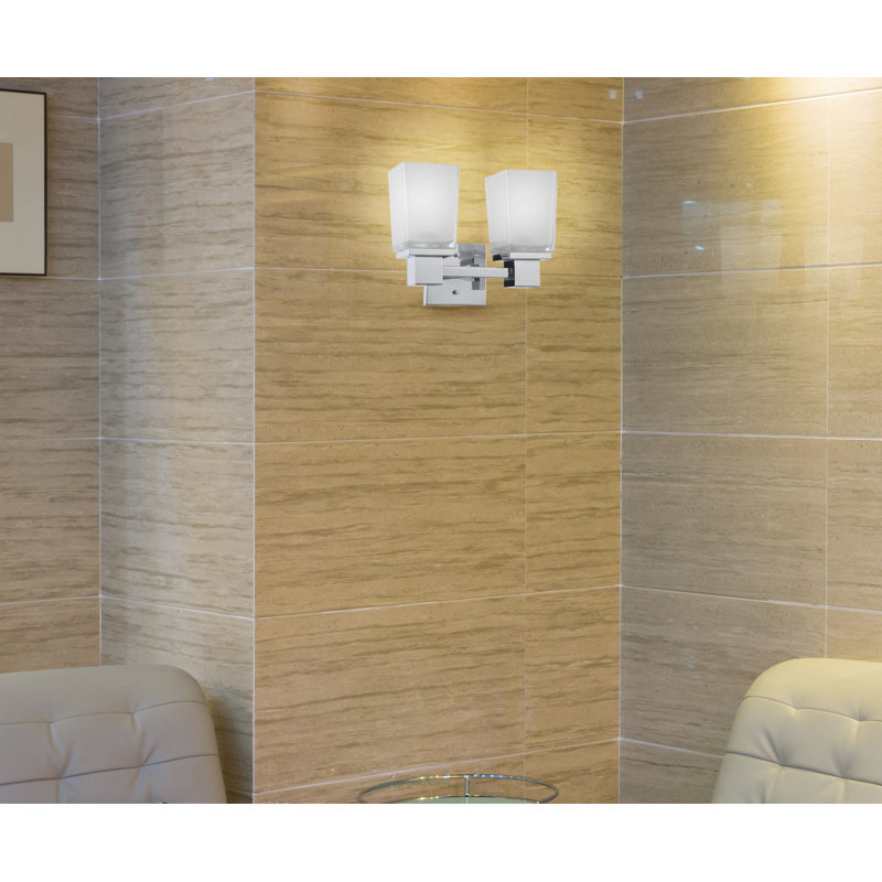 Éclairage pour meuble-lavabo 2 lumières Edington