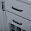 Îlot de cuisine extérieur moderne avec roulettes l 60,2 po-135337985