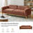 Berklie 91" Modern Boucle Sofa with Solid Wood Base-581169360