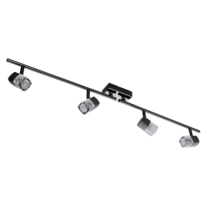 Blocs 90cm 4 -Light Track Kit, Black Chrome