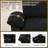 3- Piece Upholstered Corner Sectional Sofa Couch-355551517-355551512-355551513