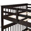 Lit superposé d'escalier avec rangement spacieux et garde-corps-1480085618